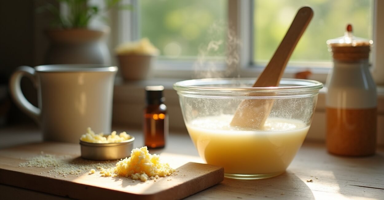 DIY Deodorant Stick for Sensitive Skin