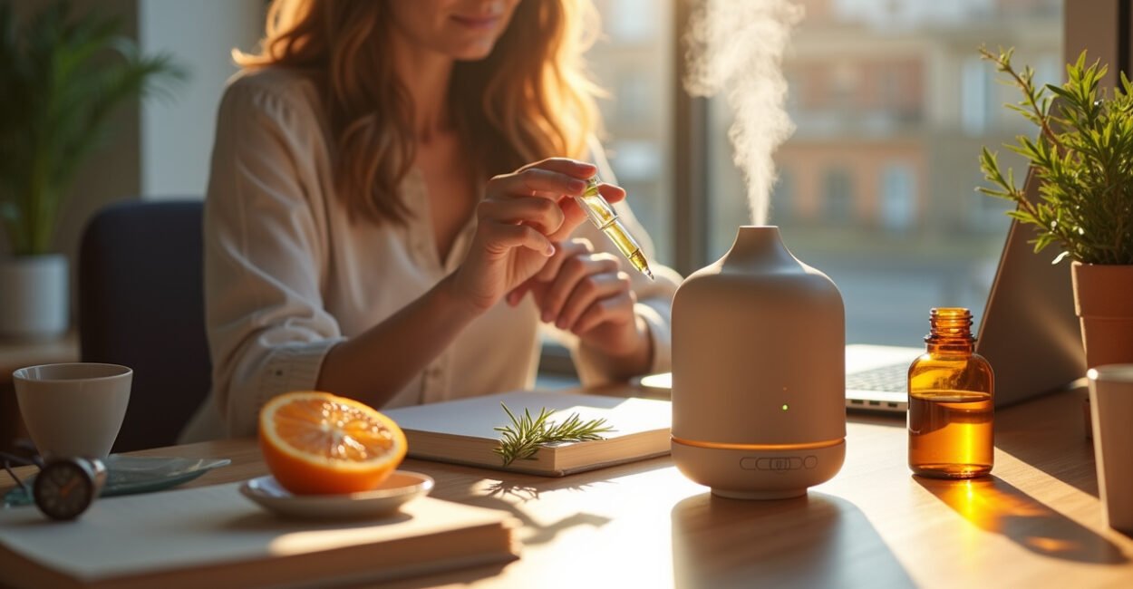 DIY Diffuser Blends for Work Stress: 5 Quick Recipes