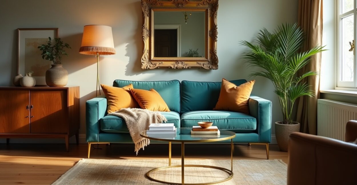 Mixing Vintage: 6 Quick Rules for a Cohesive Living Room