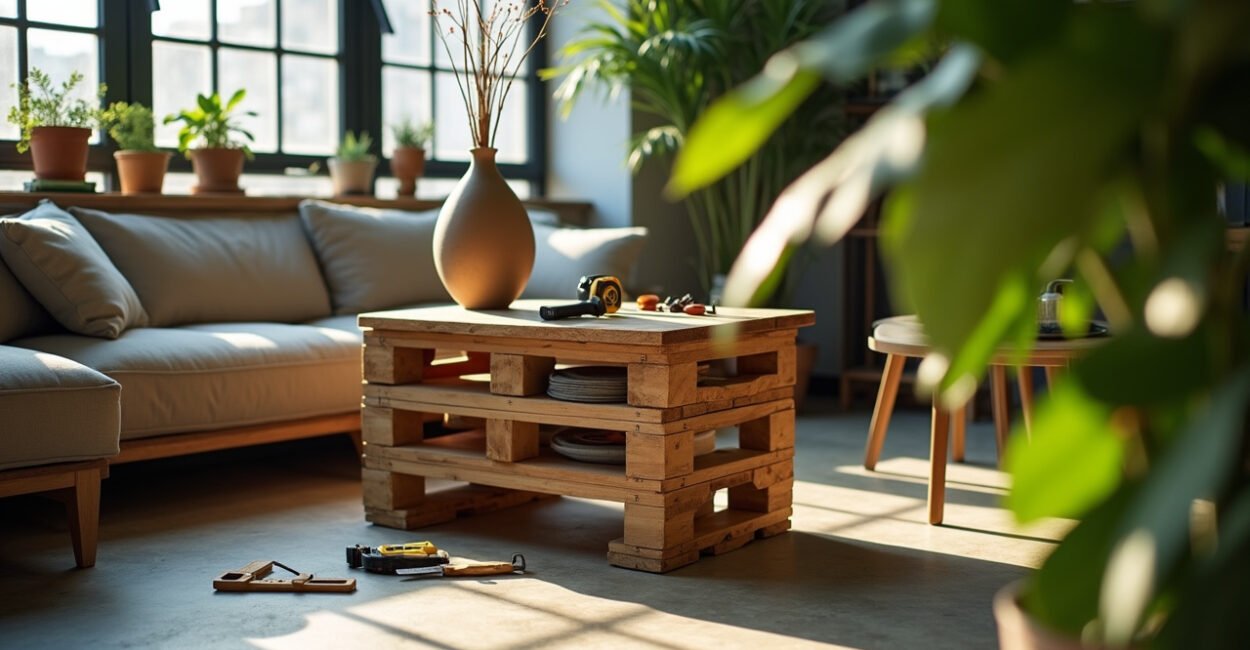 Pallet Furniture: Build Sustainably Today