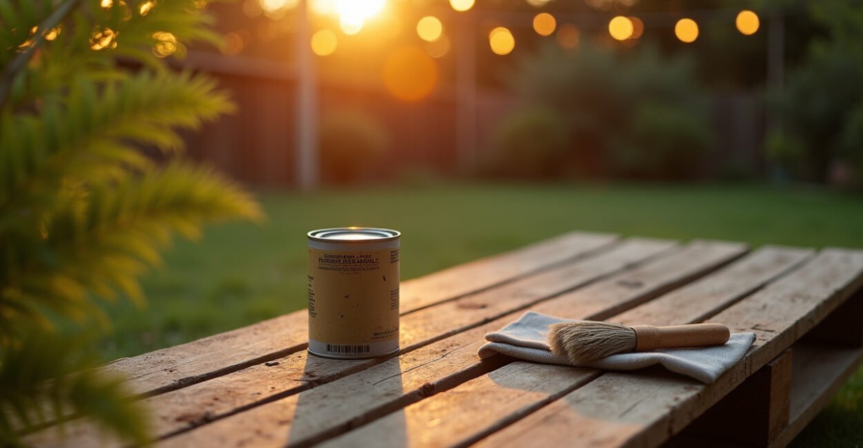 Pallet Wood Finish: Long-Lasting Seal for Outdoor Furniture