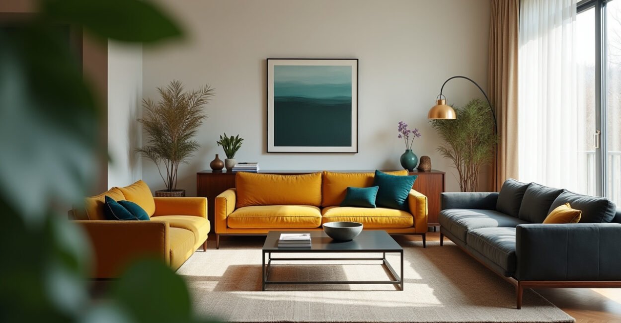 Retro-Modern Balance: Achieve Harmony with Three Anchors