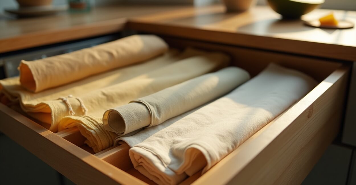 Reusable Wraps and Bags Ideal for Small Kitchen Storage