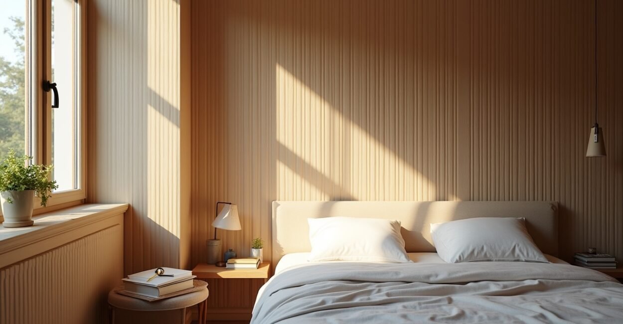 Ribbed Wallpaper: The New Decor Trend Dividing Opinions