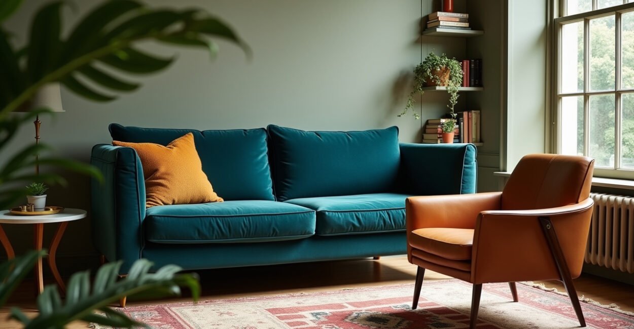 Vintage Meets Modern: How to Pair a Statement Sofa Correctly