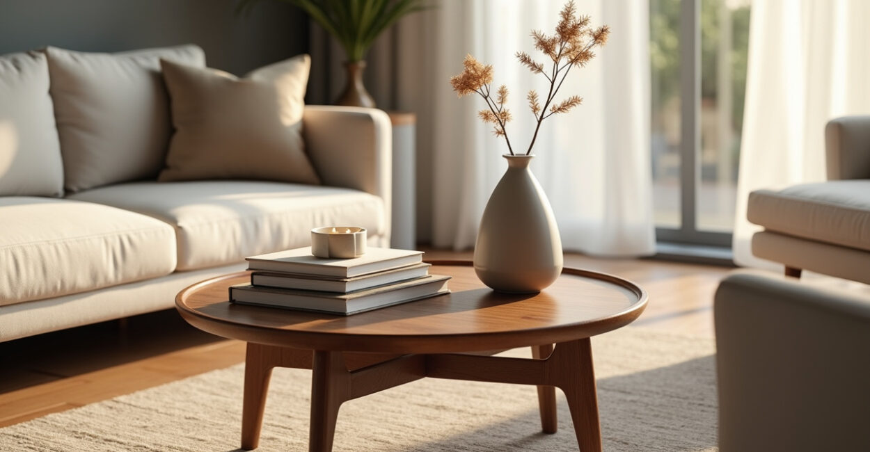 How to Style a Small Coffee Table Without Looking Cluttered