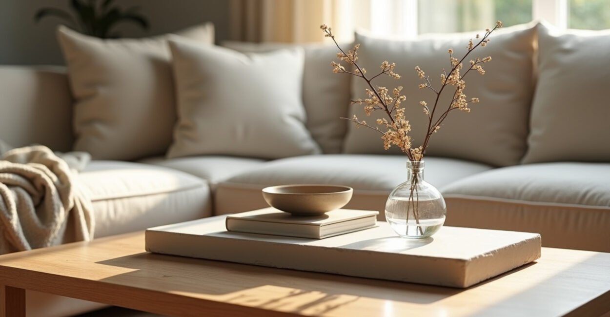 Minimalist Coffee Table Tray Styling: 7 Simple Rules