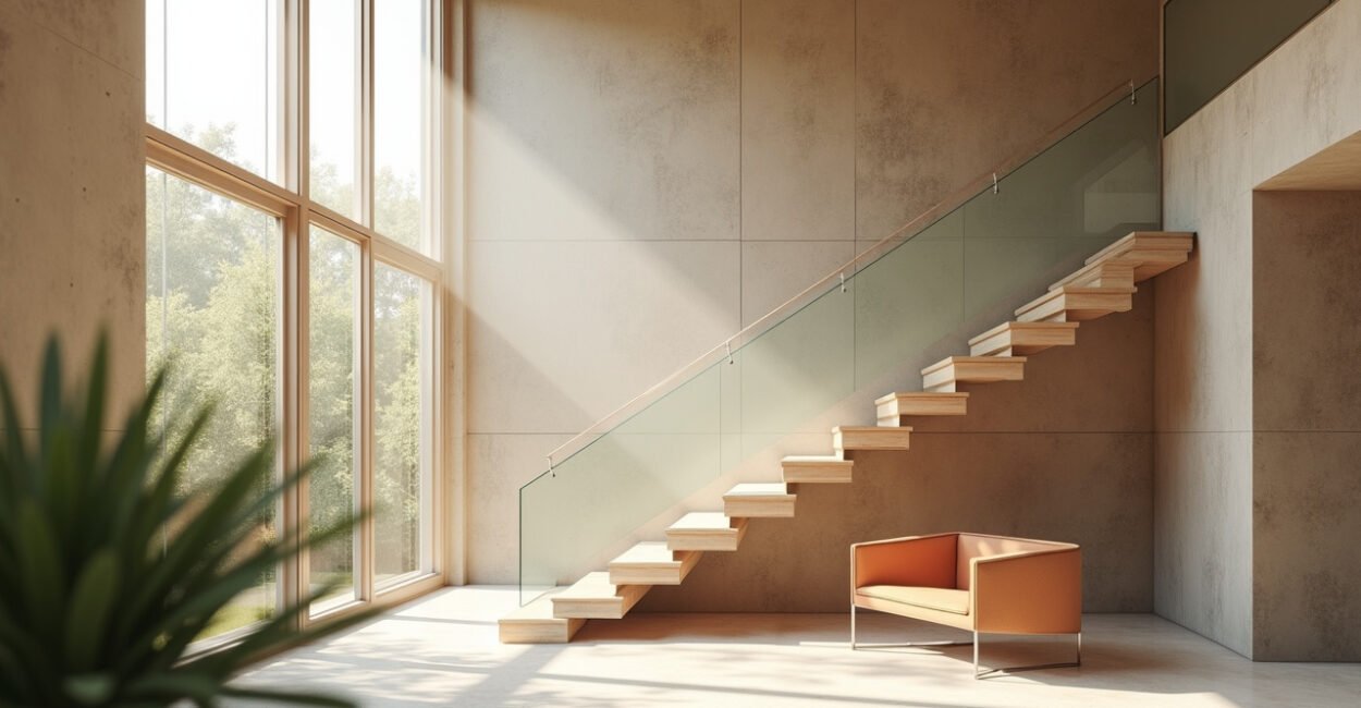 Double-Height House Staircase Designs That Elevate Style