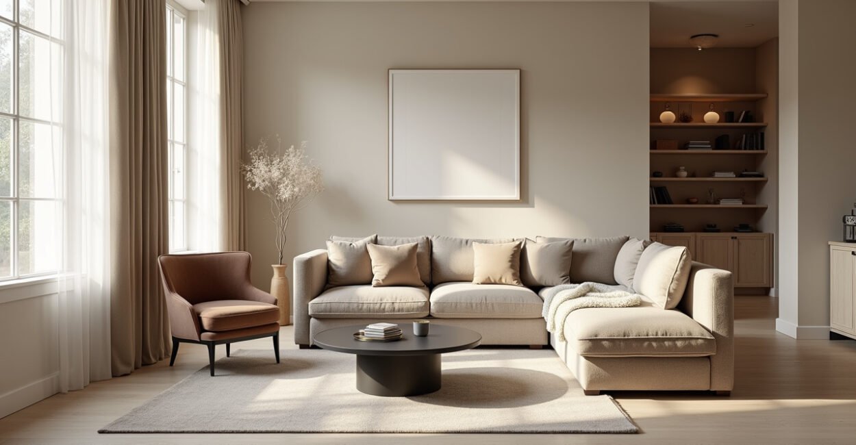 How to Choose a Neutral Living Room Color Palette That Works