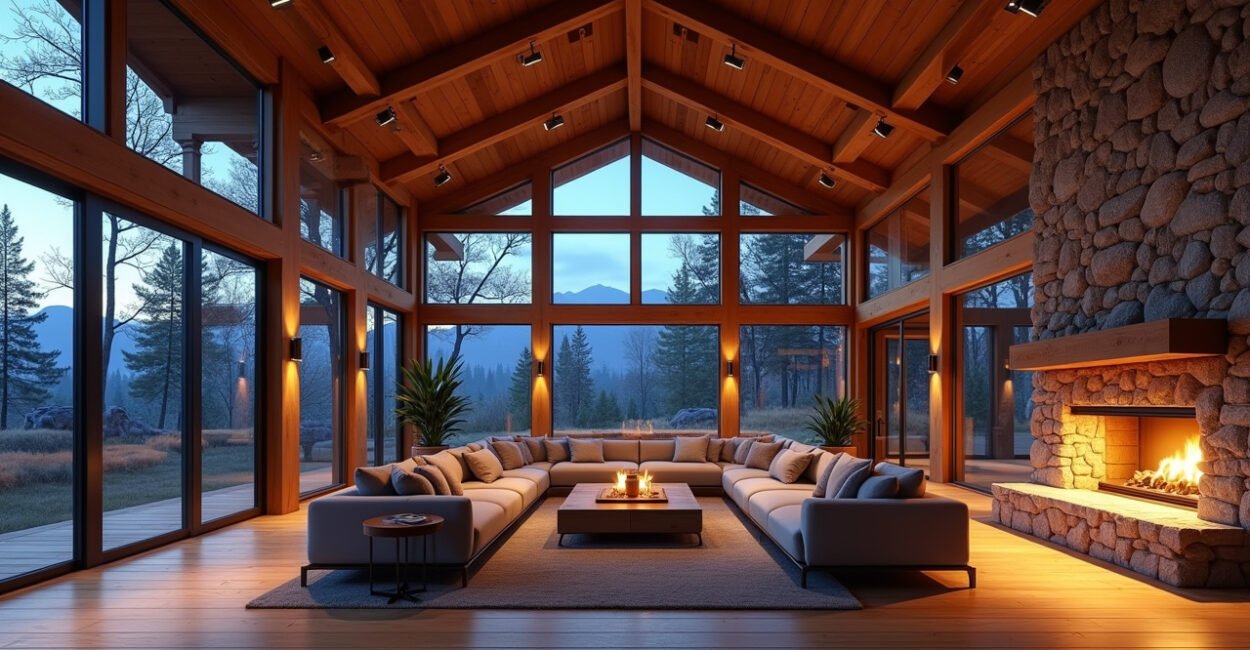 Mountain House Lighting Ideas: How to Brighten Large Spaces