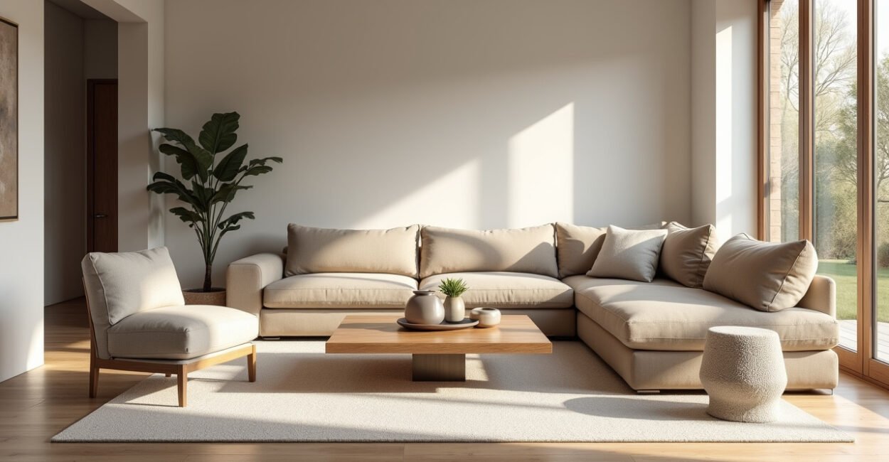 Neutral Living Room Furniture Layout: 5 Smart Arrangements