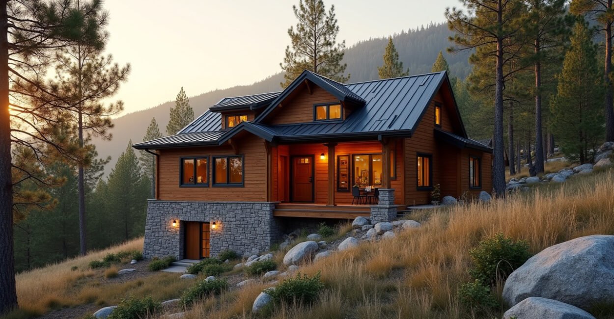 Small Mountain House Exterior Ideas That Feel Grand