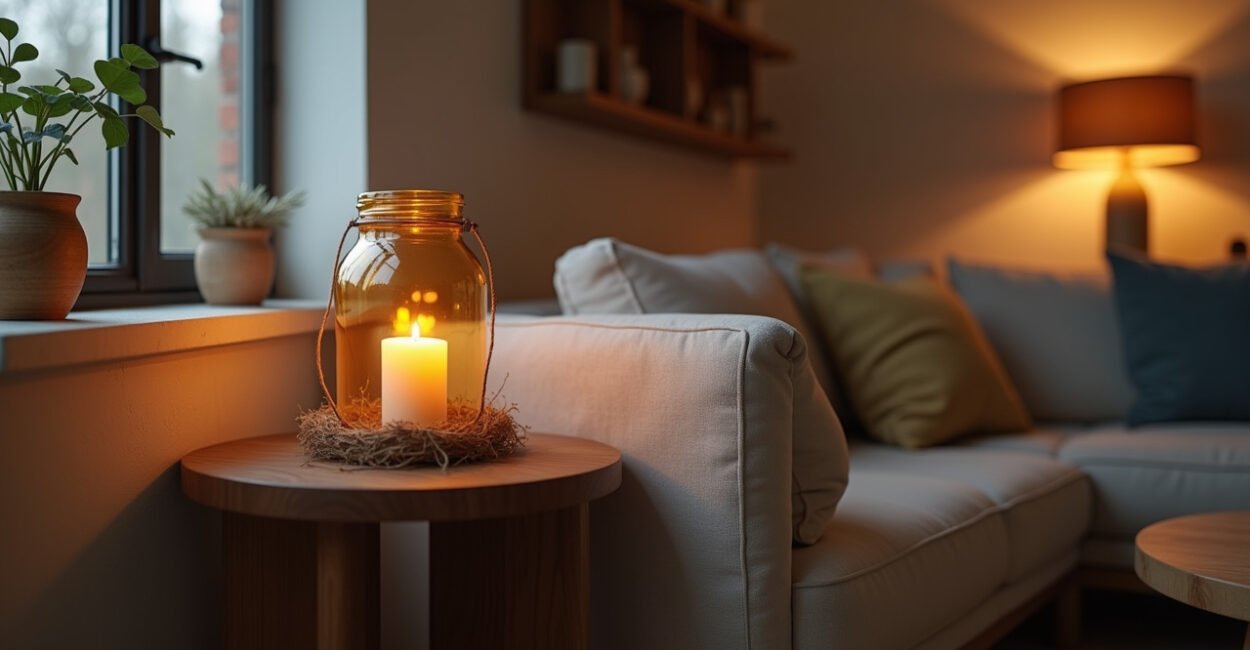 Upcycled Glass Jar Lantern Ideas for Cozy Spaces at Home