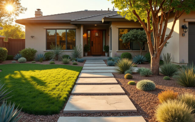 Drought-Tolerant Front Yard Design: Curb Appeal Ideas